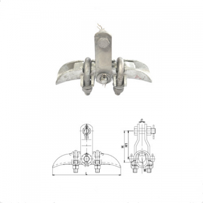 Tower Accessory High Voltage Suspension Clamp Type Trunnion