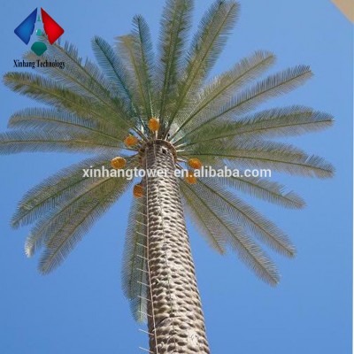 Polyethylene Camouflaged Coconut Tower Tree Leaves for Outdoor