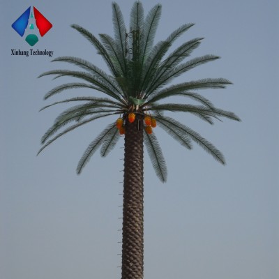 Camouflaged Palm Tree GSM Cell Communication Tower