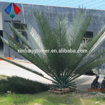 Tree-shaped Cellphone Towers Used Artificial Date Palm Frond