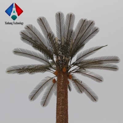 Camouflaged Palm Tree Antenna Telecom WIFI Tower