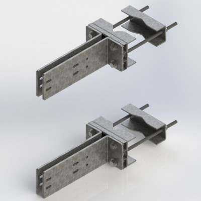 UNIVERSAL RRU Mounting Bracket of tower accessories